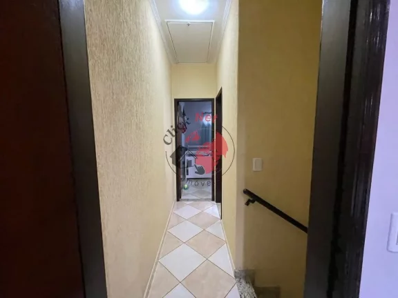 Imagem Sobrado estudo permuta sobrado , 2 Dorms c suite , varanda , quintal c churrasq , Edicula 1 dorms , 2 vagas , bairro Parque Novo Oratório, Santo André