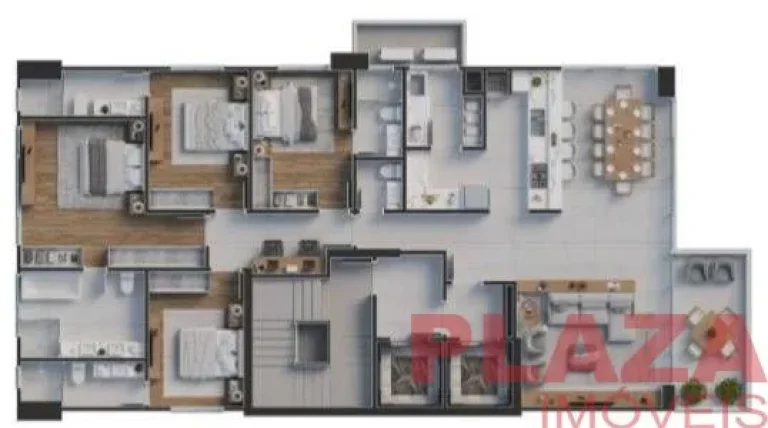Imagem Zenith Tower – Exclusividade e Sofisticação a 120 Metros do Mar
