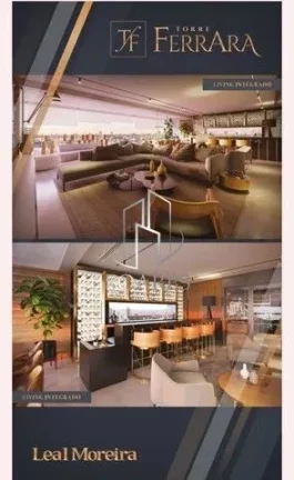 Imagem Torre Ferrara - um luxo - Leal Moreira, 260m², 4 suítes sendo 1 master, 3 vagas
