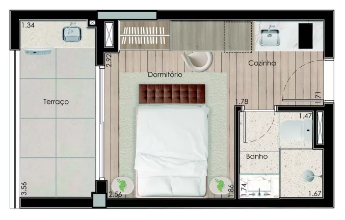 Imagem APARTAMENTO RESIDENCIAL em São Paulo - SP, Saúde