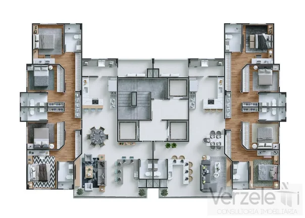 Imagem Apartamento 4 ou + dormitórios para Venda em Balneário Camboriú / SC no bairro Centro