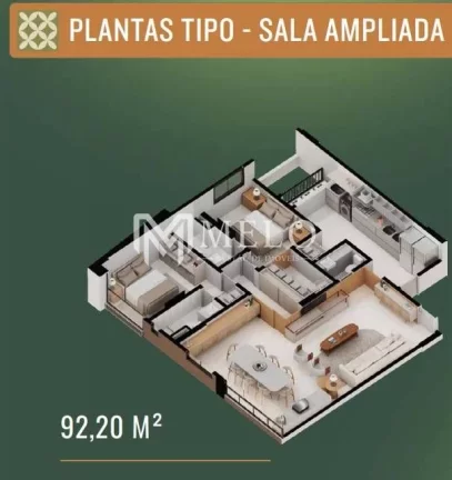 Imagem Oportunidade em POÇO DA PANELA: 92m²,03qts,01suite, 02vagas..