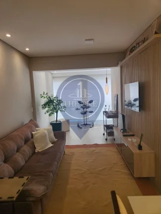 Imagem Apartamento à venda em São Paulo-SP, Jardim Caravelas: 2 quartos, 1 suíte, 2 salas, 2 banheiros, 1 vaga, 64m².