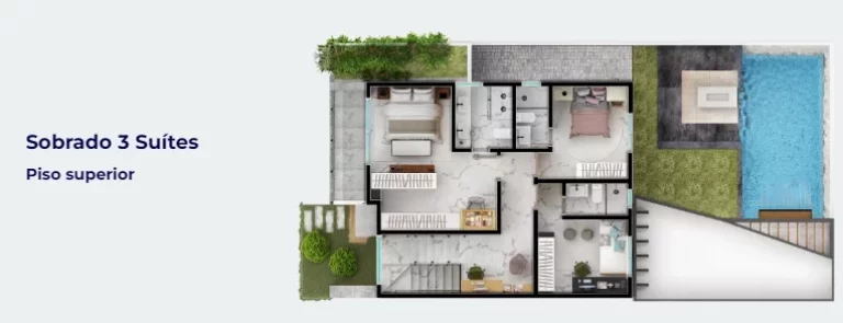 Imagem Supremo Brasil Condomínio Fechado 3 E 4 Suites A67 E 170 M² Jardim Europa