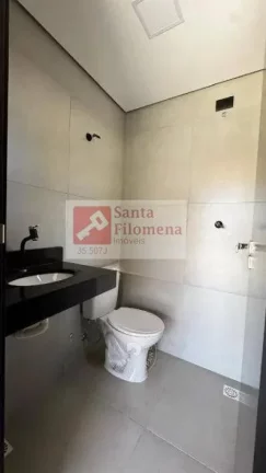 Imagem Sobrado para Venda em Santo André, Jardim Santo Antônio, 2 dormitórios, 2 suítes, 4 banheiros, 2 vagas