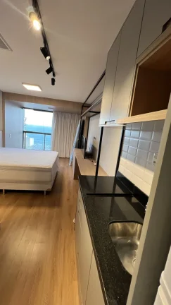 Imagem Flat à venda na Barra, Salvador - Mobiliado com vista para o mar