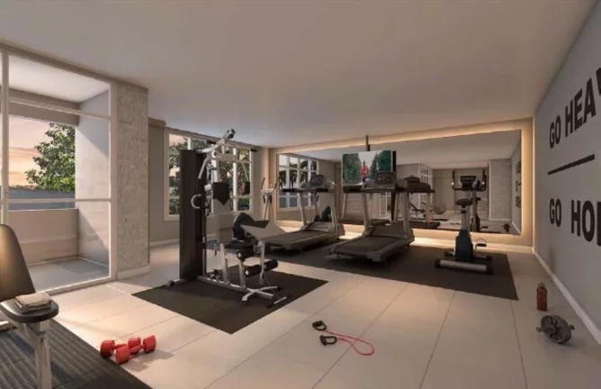 Imagem Apartamento moderno à venda em Santana, SP: 1 quarto, 1 banheiro, 36,00m² - Condomínio Hello Santana