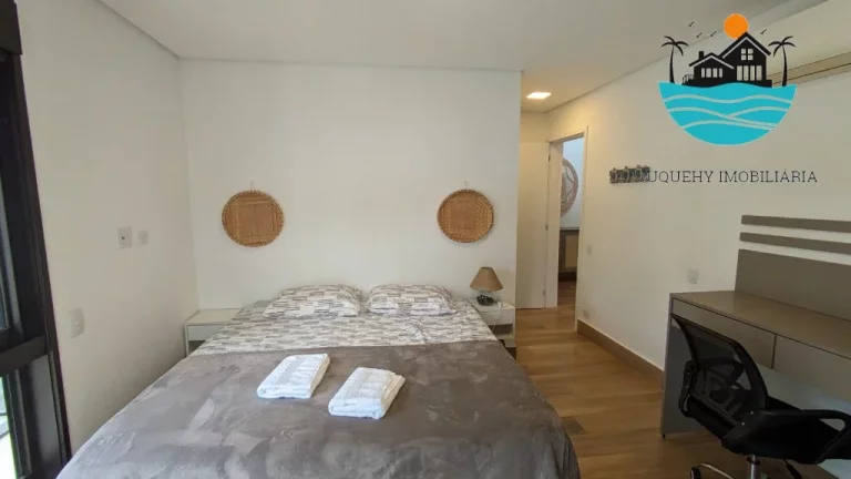 Imagem Casas Juquehy Alugar - Casa com 4 quartos, a 150M da praia, piscina privativa, área gourmet - máx.10 pessoas | Juquehy Imobiliária