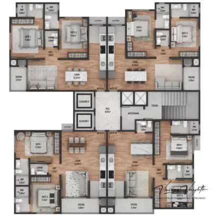 Imagem Apartamento 2 dormitórios para Venda em Camboriú / SC no bairro São Francisco de Assis