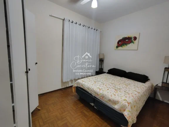 Imagem Apartamento à venda em Guarujá-SP, Pitangueiras: 2 quartos, 2 salas, 2 banheiros, 80m² de área!