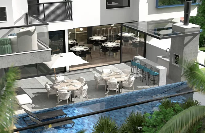 Imagem Apartamento com 3 dormitórios à venda sendo 3 suítes, 258.98 m² por - R$ 10.685.859,52 - Cabeçudas - Itajaí/SC