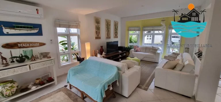 Imagem Alugar Casa em Juquehy em Condomínio Fechado com 4 dormitórios, 2 suíte, 150m da praia - Acomodação máx. 10 pessoas | Juquehy Imobiliária