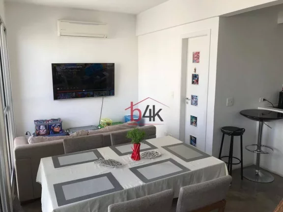 Apartamento duplex no Brooklin Novo com 2 quartos.