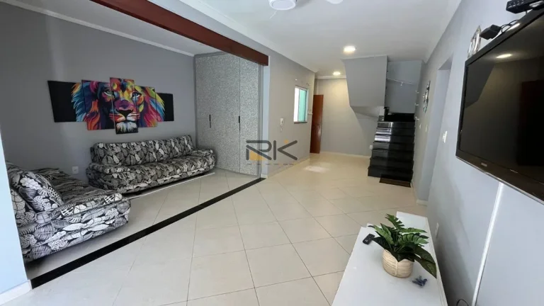 Imagem Cobertura Duplex Praia Grande em Ubatuba-SP com 3 dormitórios,sendo 2 suítes,varanda gourmet com churrasqueira,2 vagas de garagem