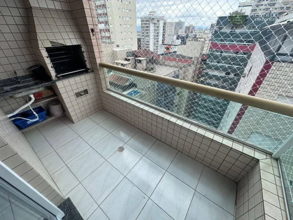 Imagem Apartamento com 1 dormitório à venda, 51 m² por R$ 409.000 - Aviação - Praia Grande/SP