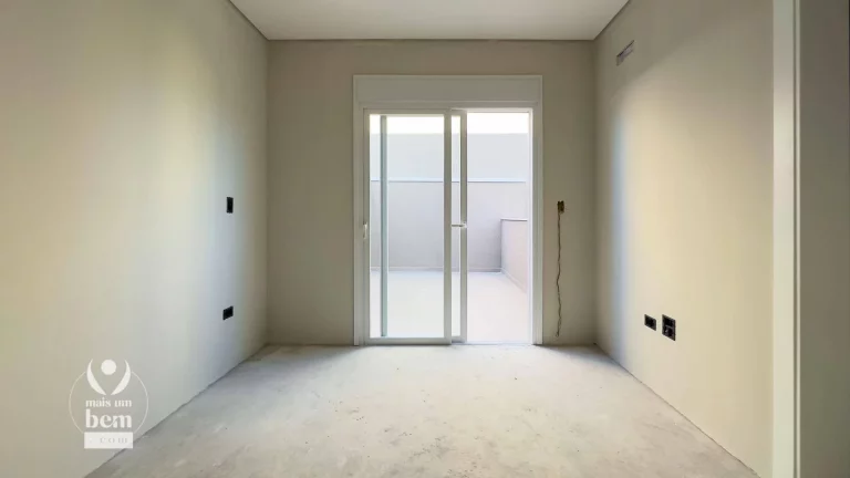 Imagem Sobrado novo com 182 m², 3 suítes à venda por R$ 1.486.000 - Bacacheri - Curitiba/PR