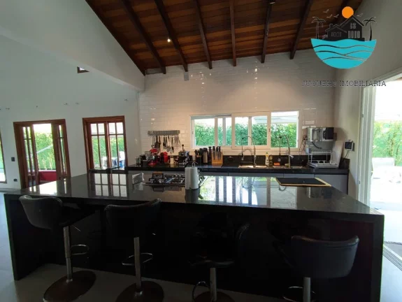 Imagem CASAS A VENDA EM JUQUEHY, - Aluguel Anual, Aluguel de Temp, 03 dorm, sendo 01 suíte, 02 térreo, suíte, piscina, máx. 06 pessoas | Juquehy Imobiliária