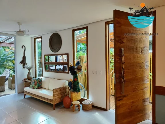 Imagem Casa para Alugar em Juquehy, com 4 suítes, área gourmet, Terraço, Max 8 pessoas, 02 vagas para carro, 100 metros da praia | Juquehy Imobiliária