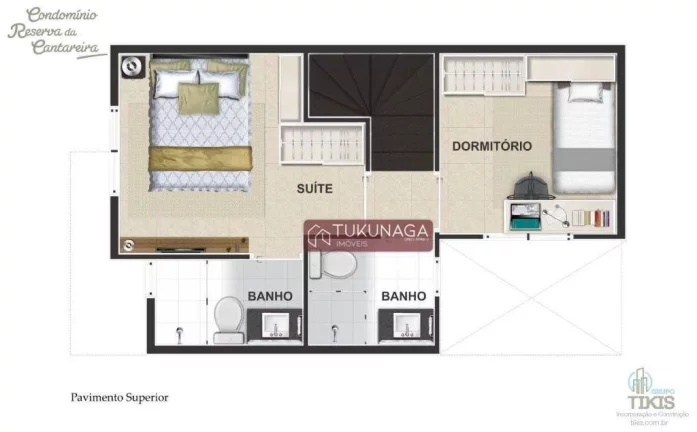 Imagem Sobrado à venda, 60 m² por R$ 365.000,00 - Tremembé - São Paulo/SP