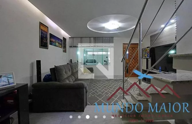 Imagem Sobrado porteira fechada ,3 dorm - 220 m - Parque São Vicente - Mauá/sp