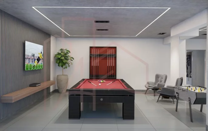 Imagem Apartamento na Planta para Venda em Praia Grande, Aviacao, 2 dormitórios, 1 suíte, 2 banheiros, 1 vaga