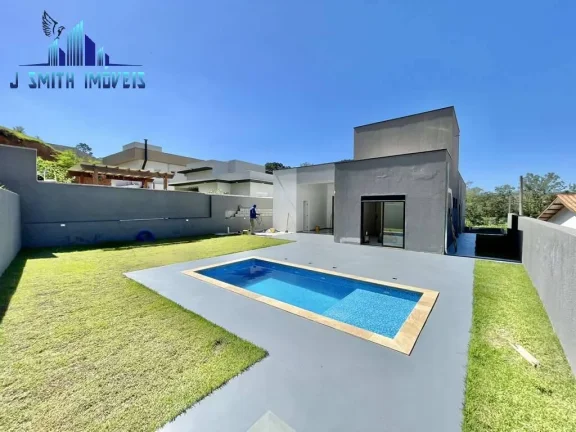 Imagem CASA NOVA, COM TODOS ACABAMENTOS, 3 SUÍTES, 5 VAGAS, PISCINA. Show!!