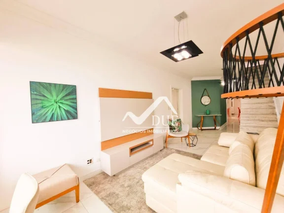 Imagem Cobertura com 4 dormitórios churrasqueira e piscina à venda, 225 m² por R$ 1.990.000 - Ponta da Praia - Santos/SP