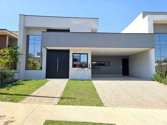 Imagem Oportunidade! Casa em condomínio com 3 suítes e escritório à venda, por R$ 1.500.000 - Indaiatuba/SP