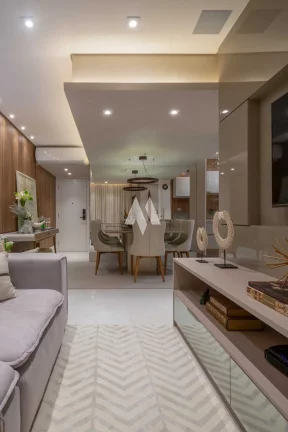 Imagem Apartamento Padrão/Praia Grande 1 quarto ,sala e cozinha integrada