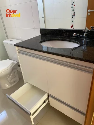 Imagem Apartamento para locação no Santa Cruz do José Jacques, Ribeirão Preto-SP: 2 quartos, 1 suíte, 1 sala, 2 banheiros, 1 vaga de garagem, 70m². Quer Imóvel Negócios Imobiliários!