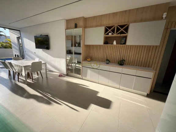 Imagem Casa térrea condomínio Três Marias Varanda gourmet e Piscina 3 Suítes