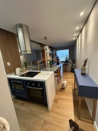 Imagem Apartamento 59m²
2 Dormitórios - sendo1 Suíte 
Todo Mobiliado 
Sala Integrada com a Varanda 
Sol ...