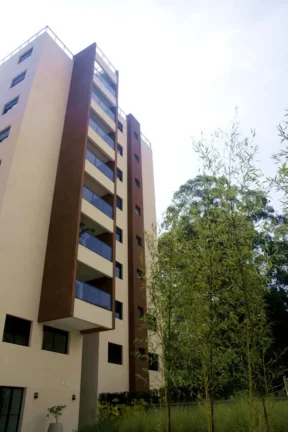 Imagem Apartamento de luxo no Condomínio Guedala Mix: 1 quarto, 1 suíte, 2 banheiros, 2 vagas, 84m² em São Paulo-SP.
