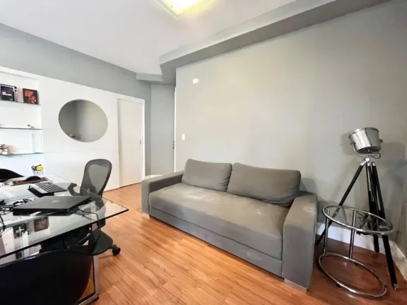 Imagem Apartamento 2Q, 2 Suítes, 2 Banheiros, 2 Vagas, Piscina Coberta, Academia, Sauna, Varanda.