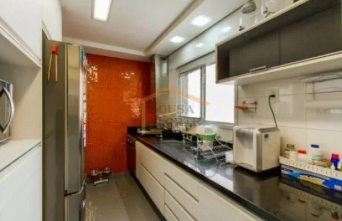 Imagem Apartamento alto padrão, 3 dormitórios, sendo 1 suíte, sala 2 ambientes ampla, lavabo, sacada gou...