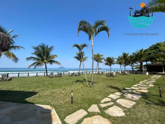 Imagem Alugar casa Juquehy - Casa em Condomínio 4 dormitórios, 3 suítes, 4 vagas, serviço e apoio de praia privativo - máx. 10 pessoas | Juquehy Imobiliária.