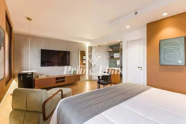 Imagem Flat disponível para locação no The World Executive Flat na Vila Olímpia, com 30m², 1 dormitório e 1 vaga