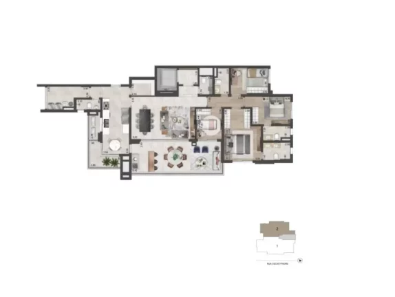 Imagem Edifício Oscar Freire, Comprar apartamento com 4 dormitórios em Pinheiros São Paulo SP