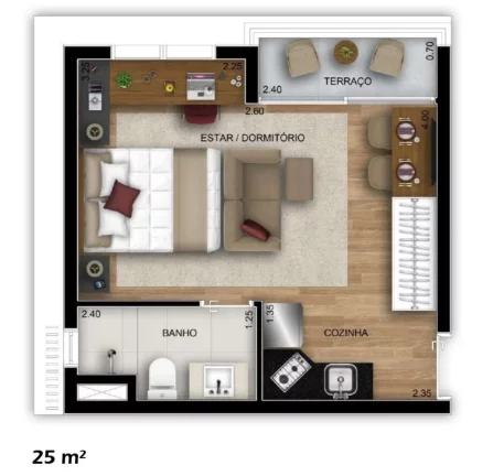 Imagem STUDIO RESIDENCIAL em São Paulo - SP, Vila Madalena