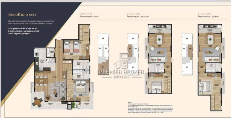 Imagem APARTAMENTO 2 QUANTOS COM VARANDA À VENDA.