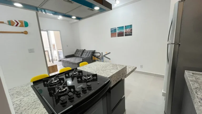 Imagem APARTAMENTO PRAIA GRANDE com 2 dormitórios sendo 1 suíte,1 vaga de garagem,sala 2 ambientes