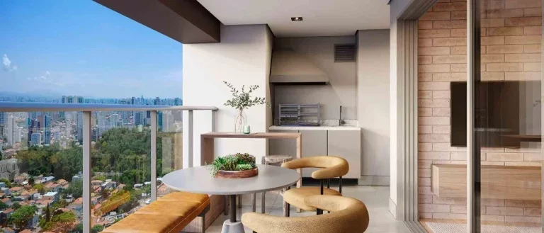 Imagem Viva com conforto e elegância em um apartamento de luxo na Vila Mariana, São Paulo - SP! Sustentabilidade e exclusividade em 125m² com 3 quartos, 3 suítes e 2 vagas de garagem. Aproveite o preço do metro quadrado mais barato da região: a partir de R$ 15.0