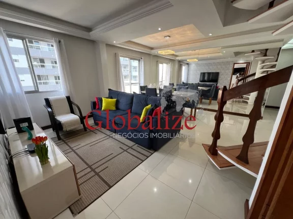 Imagem Linda Cobertura Duplex em Santos no bairro do Boqueirão com 3 dormitórios e duas suítes mobiliado por R$ 1.385.000,00 !!!