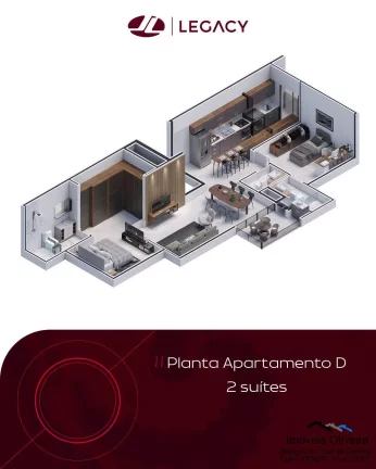 Imagem APTO COM 1 QUARTO - ED. LEGACY - CENTRO A PARTIR DE R$ 568.000,00