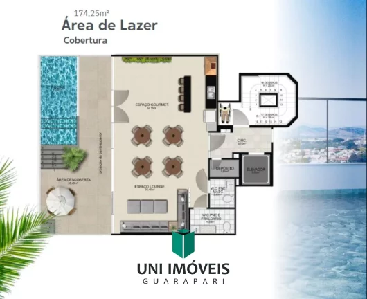 Imagem Apartamento à venda no Edifício Unique - Praia do Morro, Guarapari - Moderno e Exclusivo