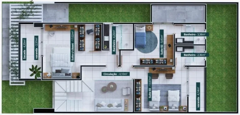 Imagem Casa em Condomínio para Venda em Teresina, Novo Uruguai, 4 dormitórios, 4 suítes, 4 banheiros