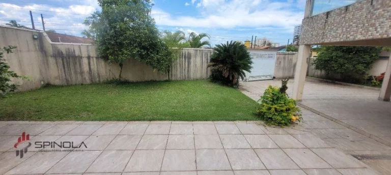 Imagem Sobrado com 4 dormitórios à venda, 180 m² por R$ 1.280.000,00 - Solemar - Praia Grande/SP