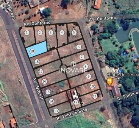 Imagem Terreno à venda, 427 m² por R$ 45.000,00 - Setor Suleste - Cachoeira Dourada/GO