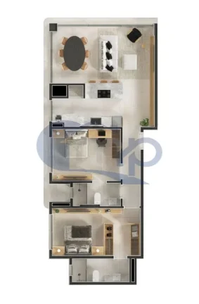 Imagem Apartamento á venda com 3 dormitórios na Praia Grande em Torres/RS