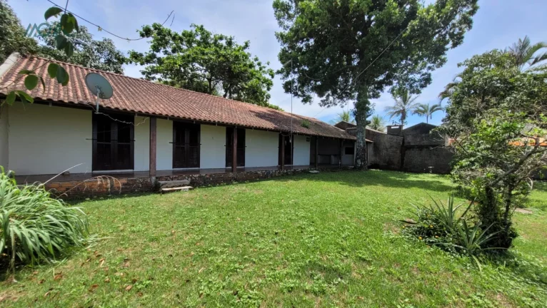 Imagem Locação mensal em Itapoá, Casa frente mar, vista para Baia da Babitonga